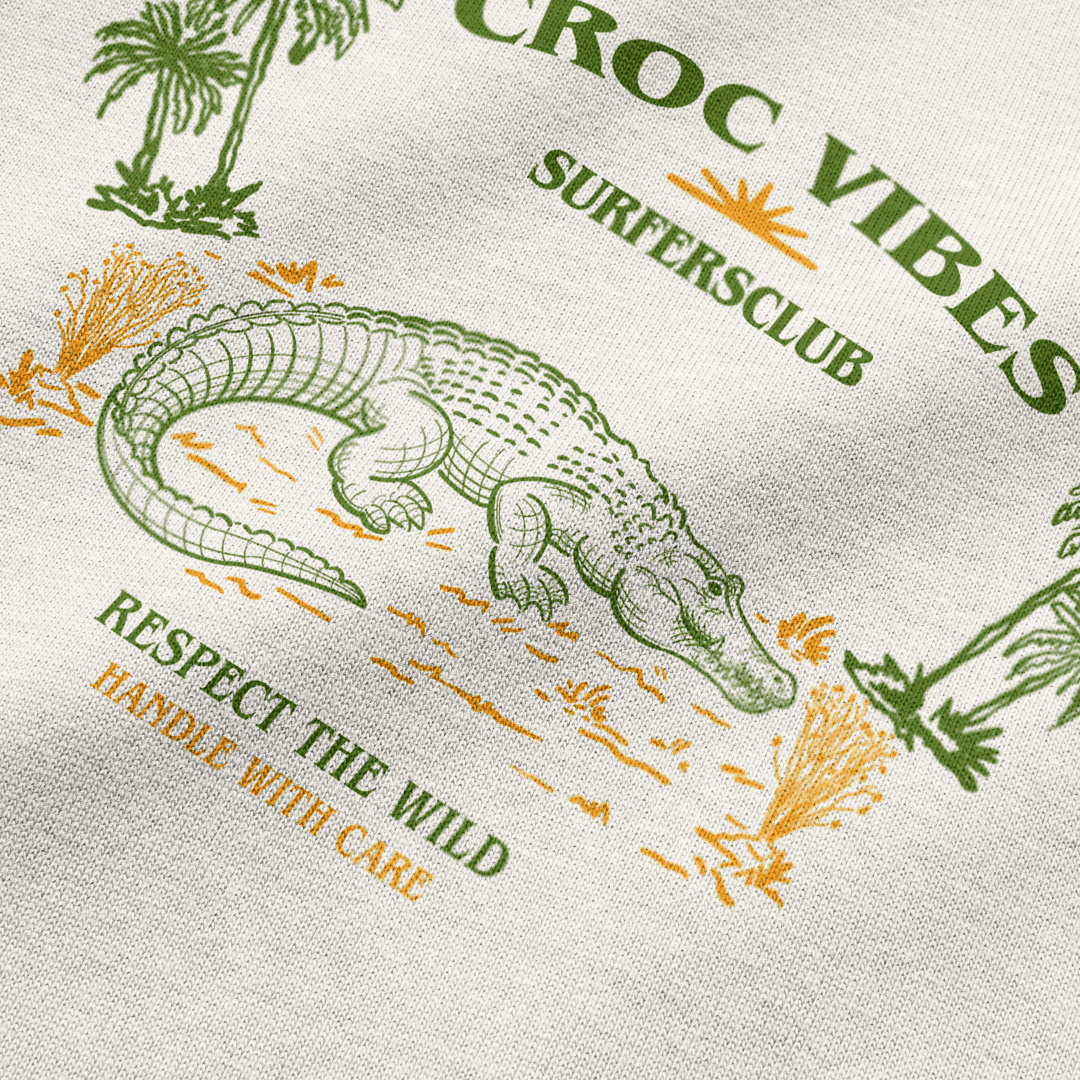Surfersclub Boxy Fıt ''Crocodile''