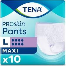 TENA 8 DAMLA EMİCİ KÜLOT LARGE BÜYÜK BOY 10 ADET