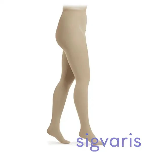 Sigvaris Classical (Topfine Select) Serisi / Külotlu Varis Çorabı (SİYAH) CCL2 ORTA BASINÇ