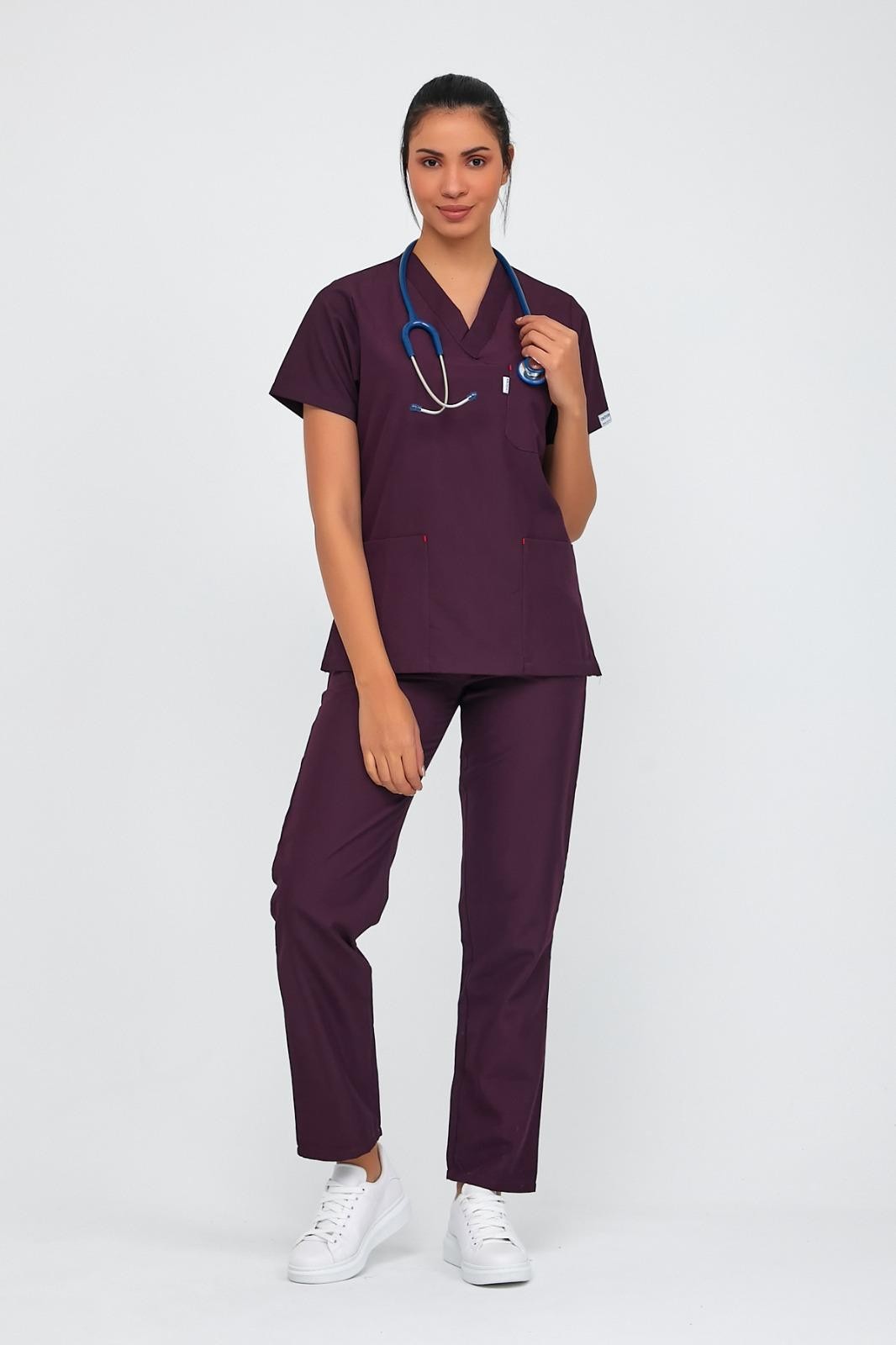 PLUTON Scrubs Bordo Forma