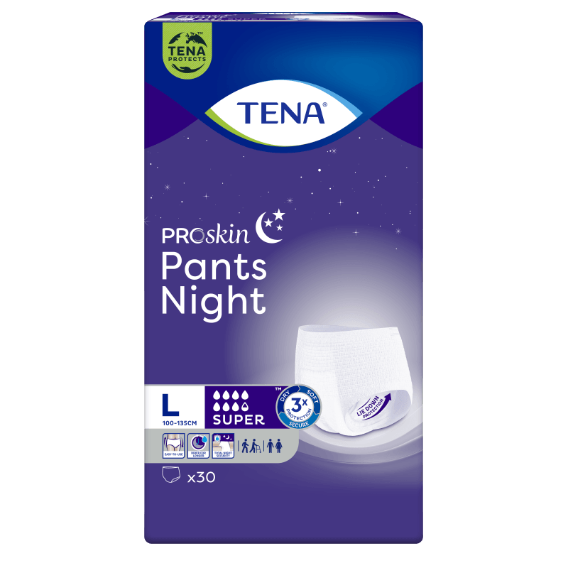 TENA 7,5 DAMLA GECE EMİCİ KÜLOTU LARGE BÜYÜK BOY 30 ADET