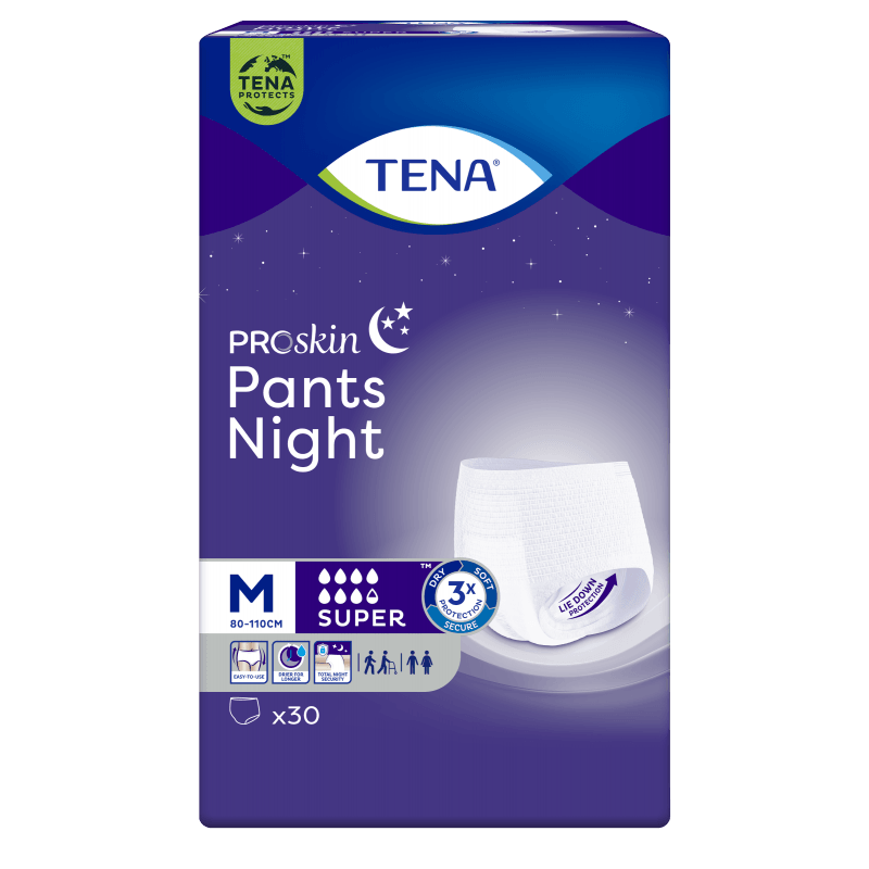 TENA 7,5 DAMLA GECE EMİCİ KÜLOTU MEDİUM ORTA BOY 30 ADET