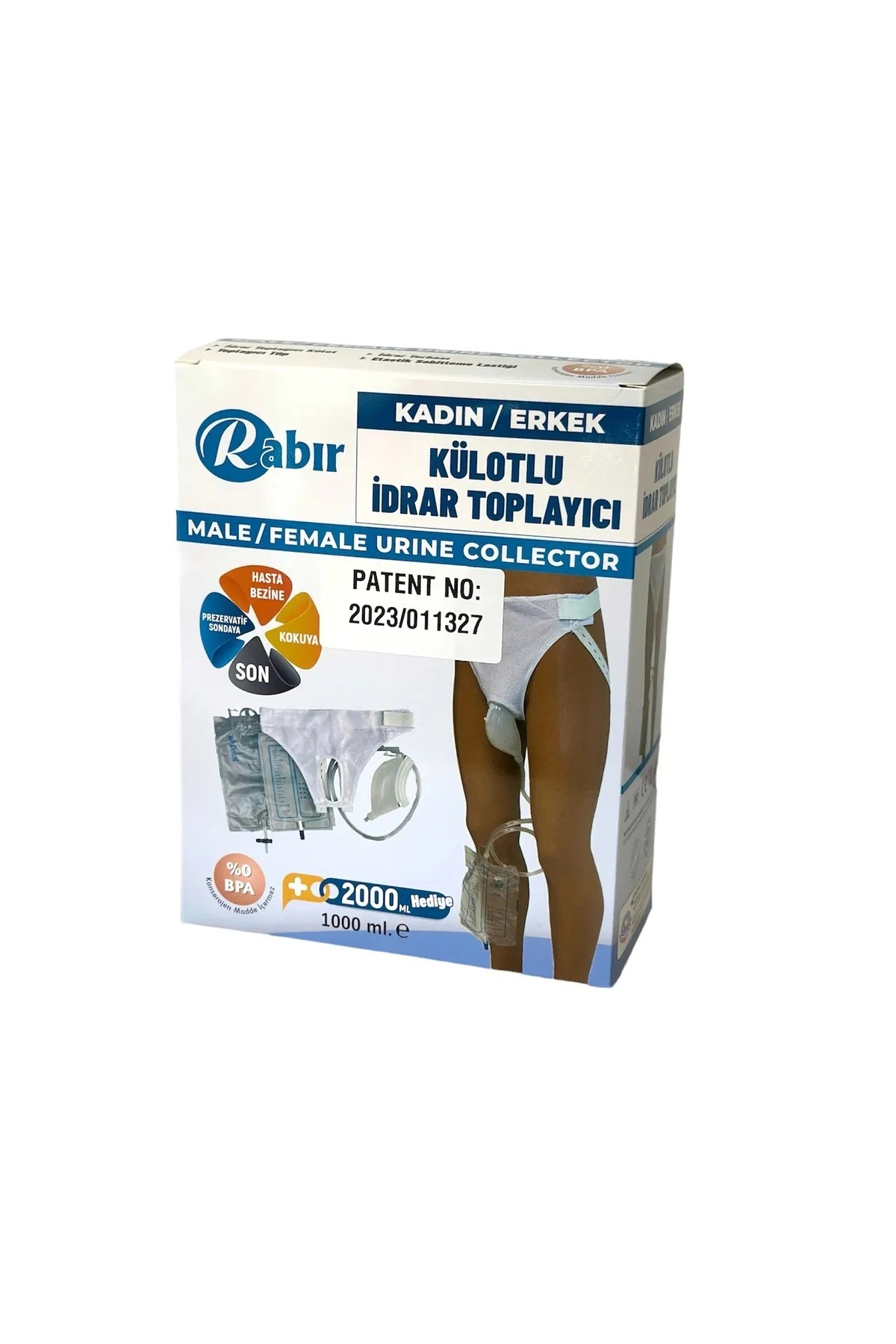 Rabır Külotlu İdrar Toplayıcı 