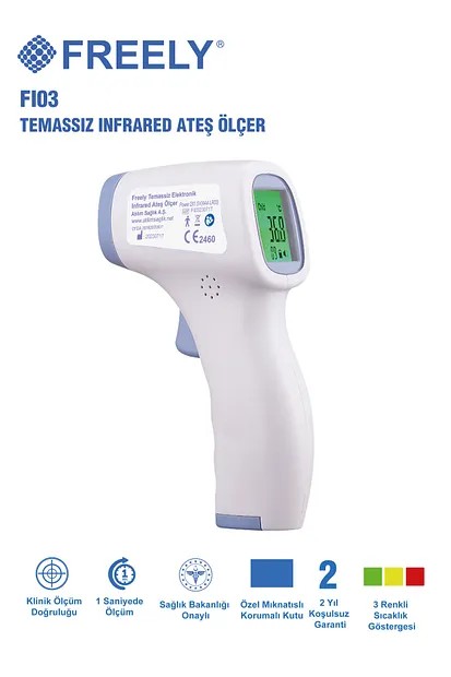 Freely Temassız Ateş Ölçer 