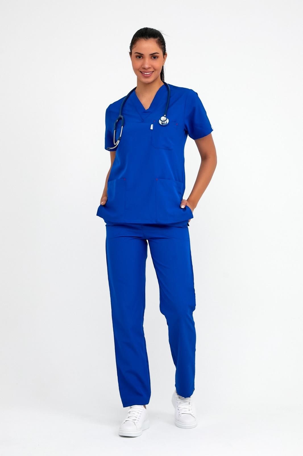 PLUTON Scrubs Lacivert Forma