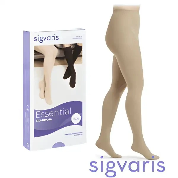 Sigvaris Classical (Topfine Select) Serisi / Külotlu Varis Çorabı (SİYAH) CCL1 HAFİF BASINÇ