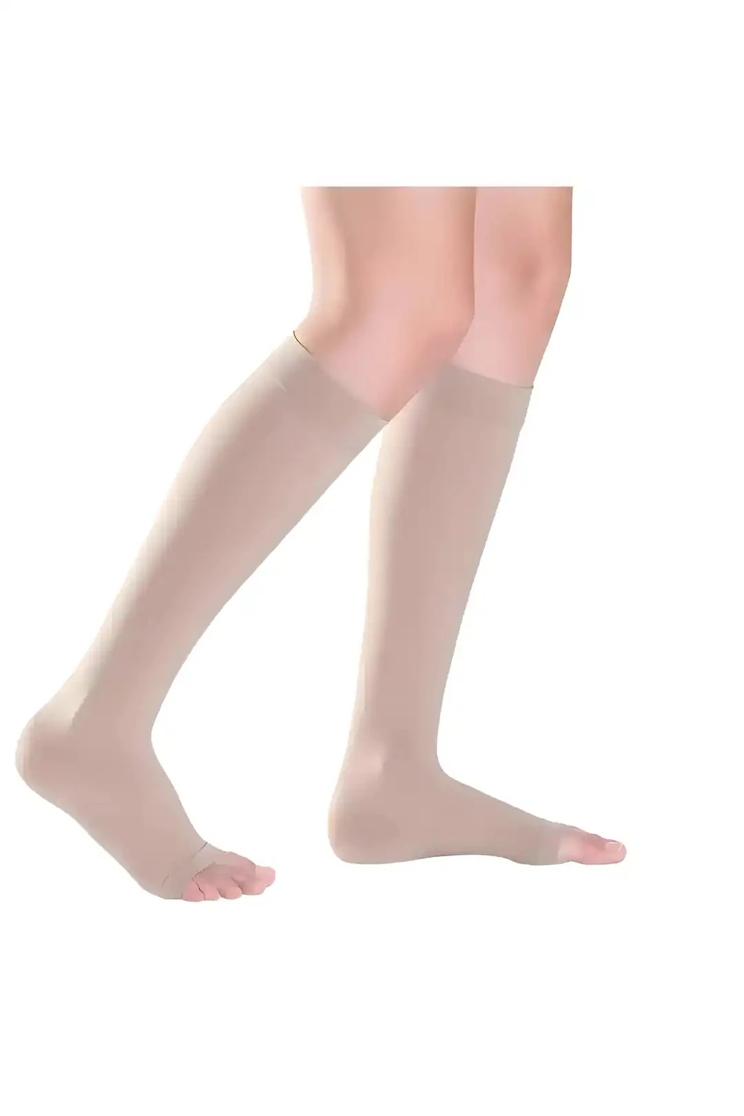 Sigvaris Classical (Topfine Select) Serisi Dizaltı – Diz Altı Varis Çorabı (BEJ) CCL1 HAFİF BASINÇ