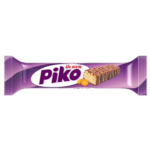 Ülker Piko Portakallı Pirinç Patlaklı Çikolata 18 Gr