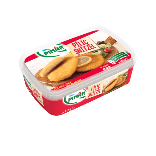Pınar Şinitsel Pane Donmuş Piliç 415 Gr