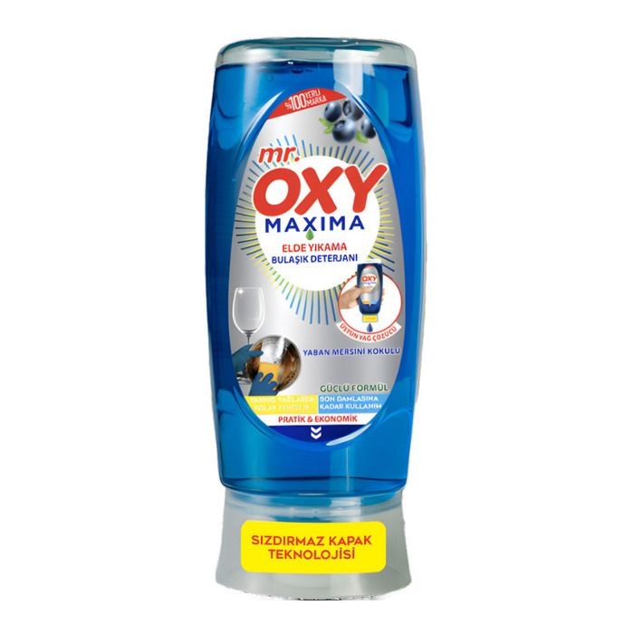 Mr Oxy Maxima Bulaşık Deterjanı Yaban Mersini Kokulu 500 Ml
