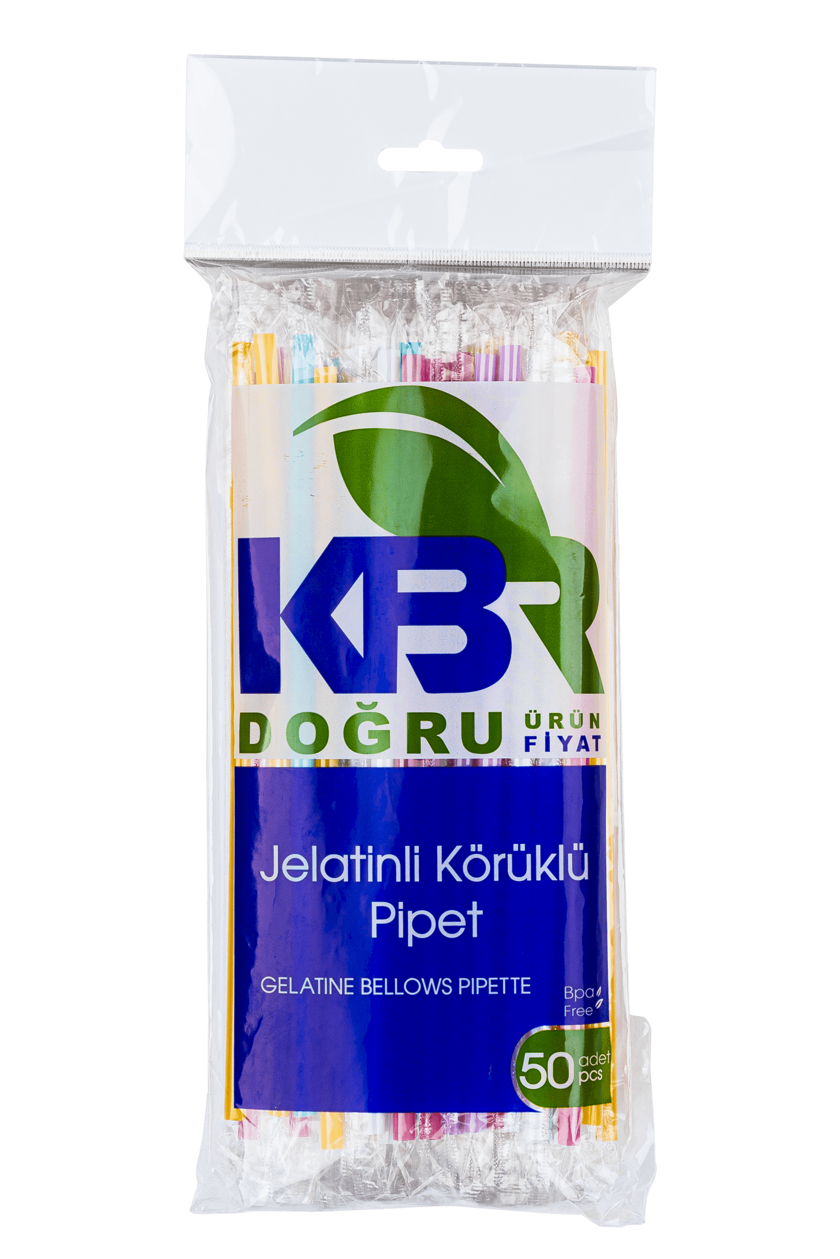 KBR Jelatinli Köpüklü Pipet 50'li