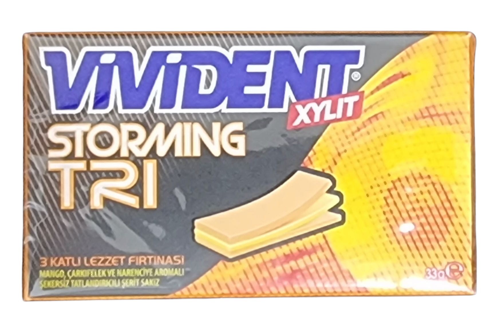 Vivident Sakız Storming Tri Mango Aromalı 33 Gr