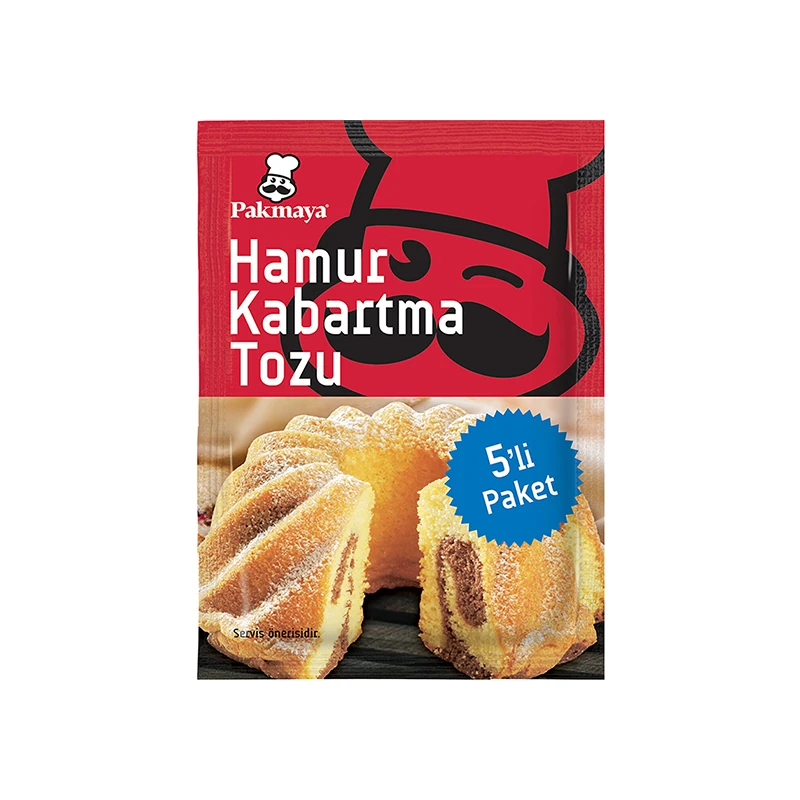 Pakmaya Hamur Kabartma Tozu 5'li 50 Gr