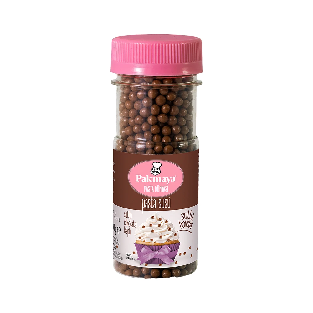 Pakmaya Pasta Süsü Sütlü Boncuk 50 Gr