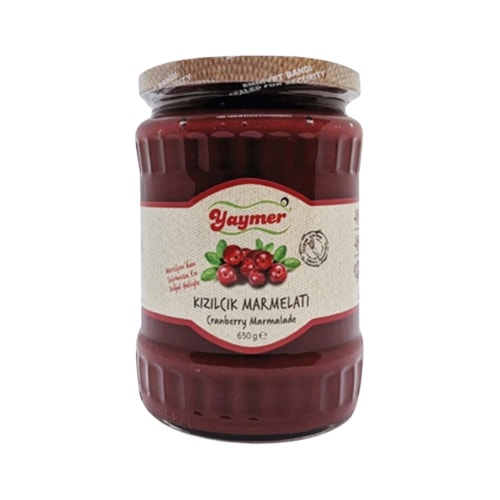 Yaymer Kızılcık Marmelatı 650 Gr