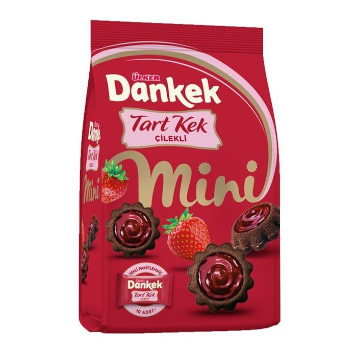 Ülker Dankek Mini Tart Kek Çilekli 150 Gr
