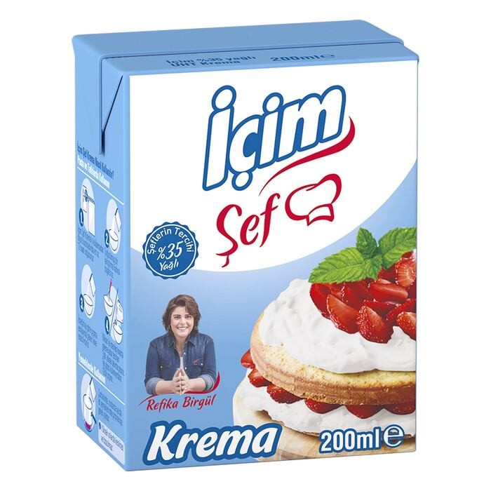 İçim Şef Krema 200 Ml