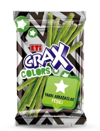 Eti Crax Colors Pesto Aromalı Çeşnili Kraker 50 Gr