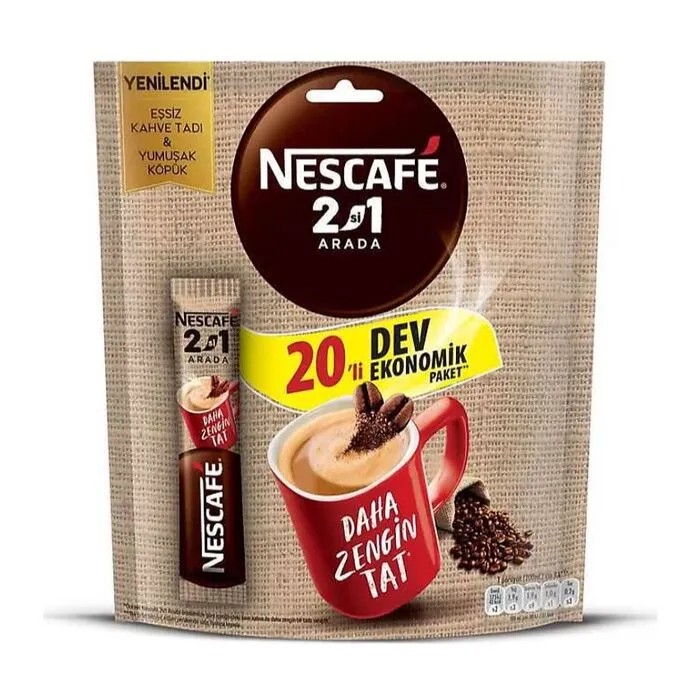 Nescafe 2 Si 1 Arada 20'li
