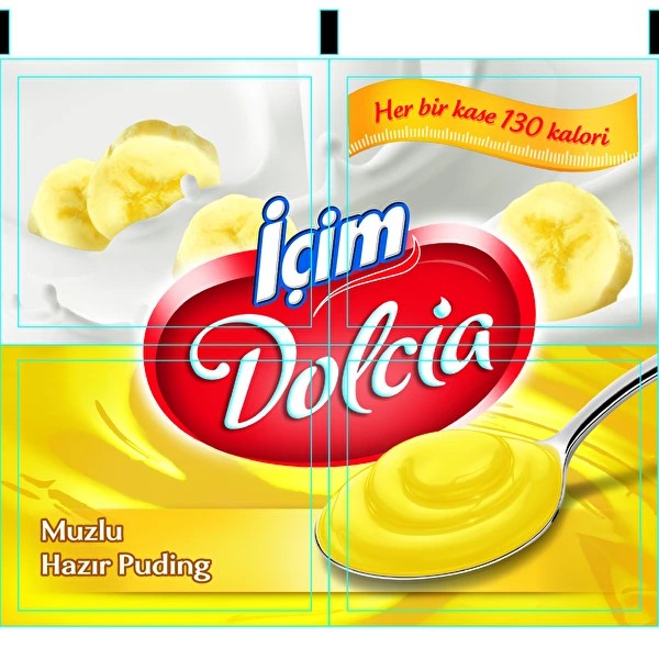 İçim Dolcia Muzlu Puding 60 Gr (Adet)