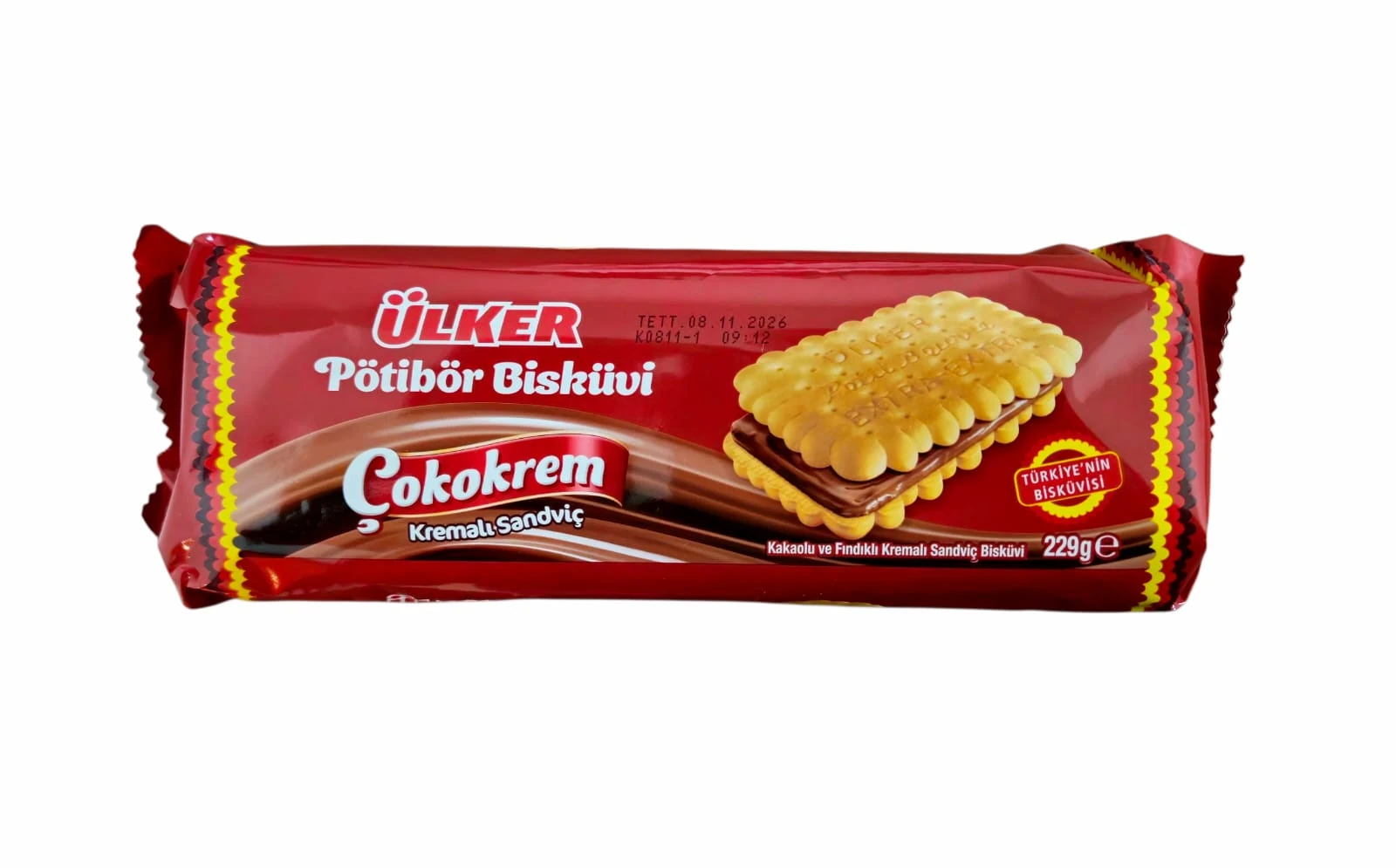 Ülker Çokokrem Pötibör Bisküvi 229 Gr