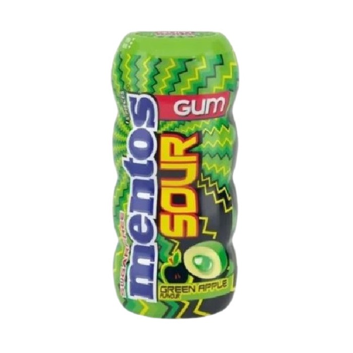 Mentos Sour Yeşil Elmalı Sakız 30 Gr