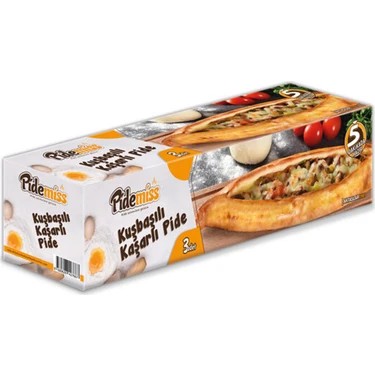 Pidemiss Kuşbaşılı Kaşarlı Pide 375 Gr