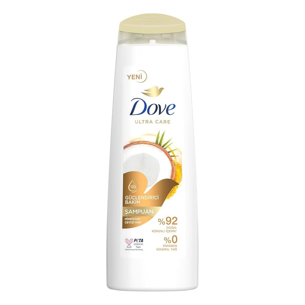 Dove Güçlendirici Bakım Hindistan Cevizi Yağı Ve Zerdeçal Yağı Şampuan 400 Ml