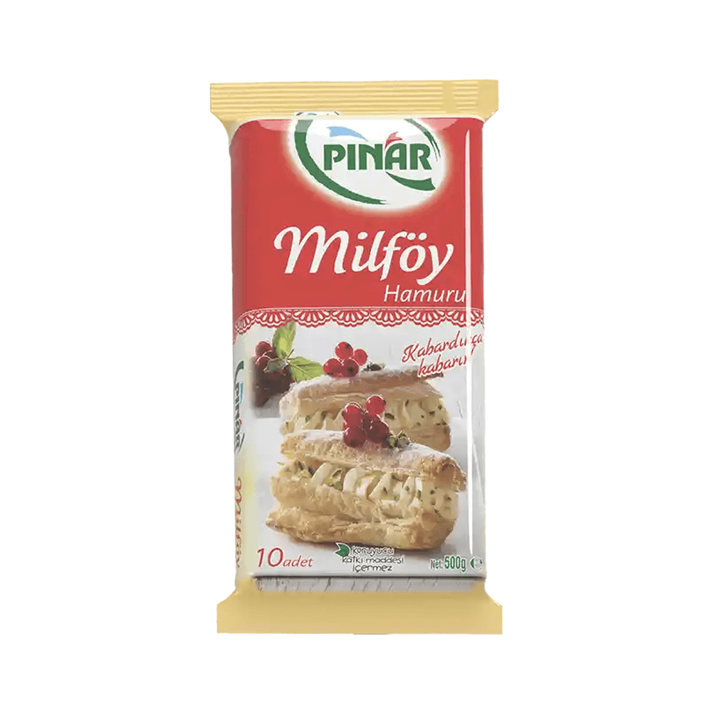 Pınar Milföy Hamuru 10'lu 500 Gr