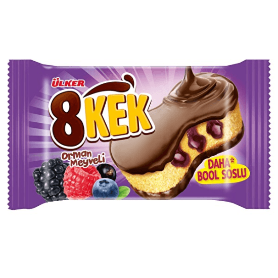 Ülker Dankek 8 Kek Mini Orman Meyveli 162 Gr