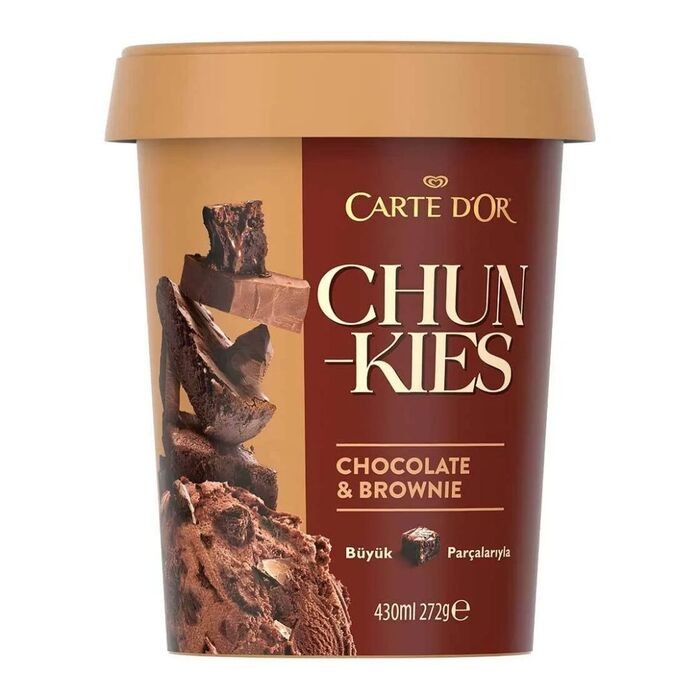 Algida Carte D'Or Chunkies Brownie 430 Ml