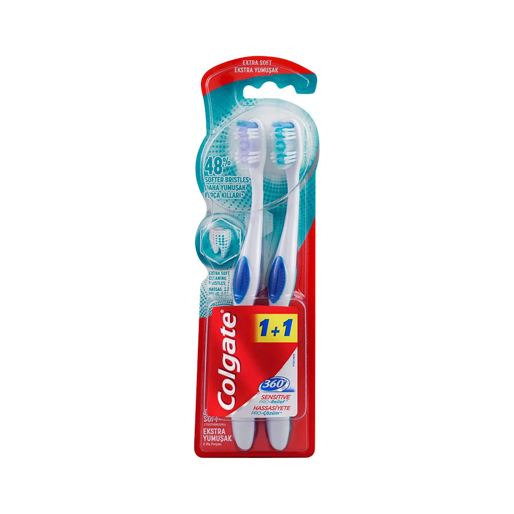 Colgate 1+1 360 Soft Yumuşak Diş Fırçası
