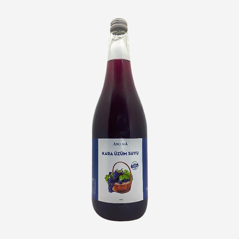 Ancora Sıkma Kara Üzüm Suyu 1 Lt