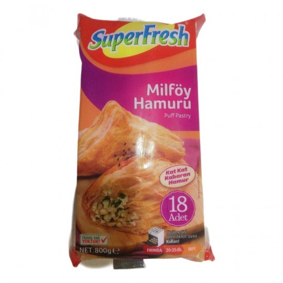 Superfresh Milfoy Hamuru 800 Gr
