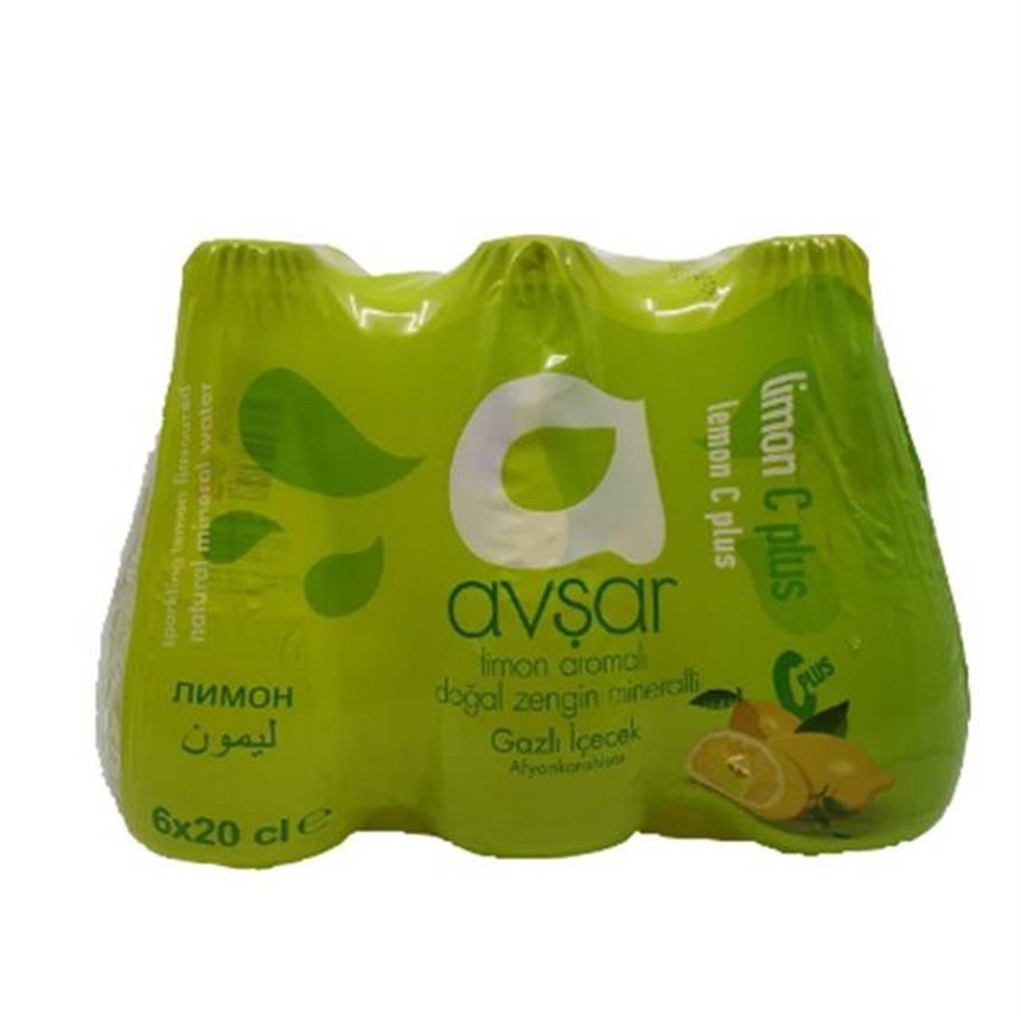 Avşar C Vitaminli Limon Aromalı Maden Suyu 6x200 Ml