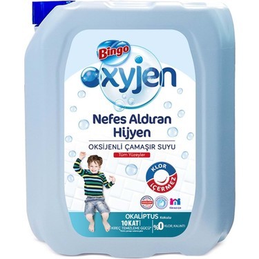Bingo Oxyjen Çamaşır Suyu 4 Lt