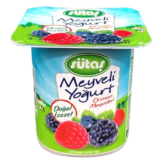 Sütaş Meyveli Yoğurt Orman Meyveli 115 Gr
