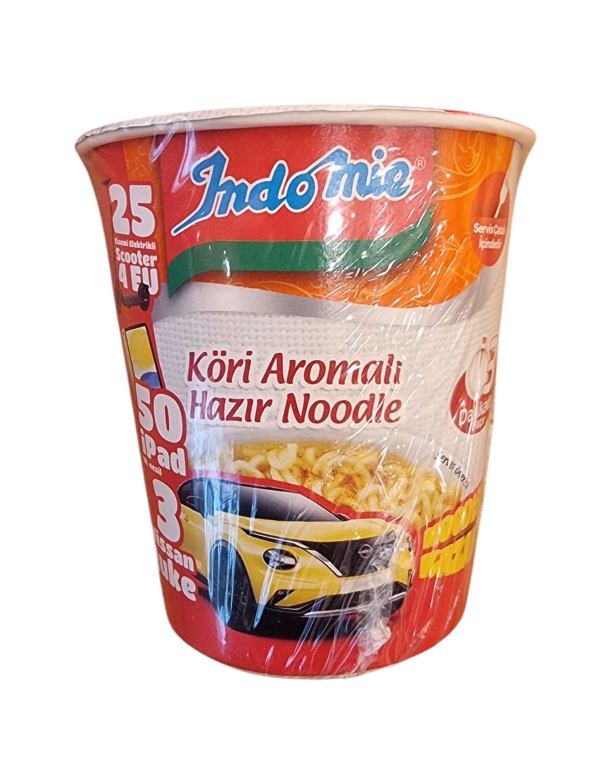 İndomie Şifreli Bardak Noodles Köri 60 Gr