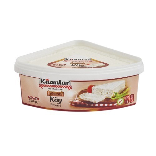 Kaanlar Üçgen Taze Beyaz Peynir 650 Gr