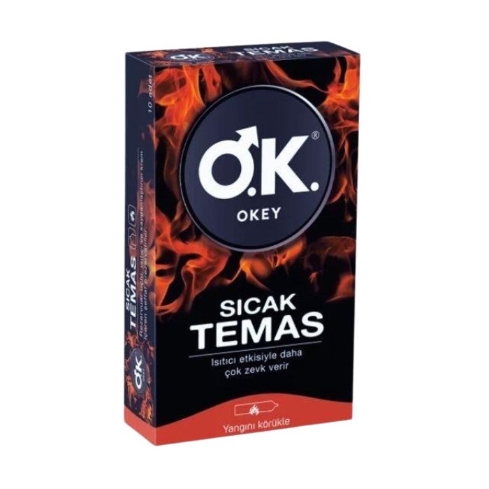 OK Prezervatif Sıcak Temas 10'lu