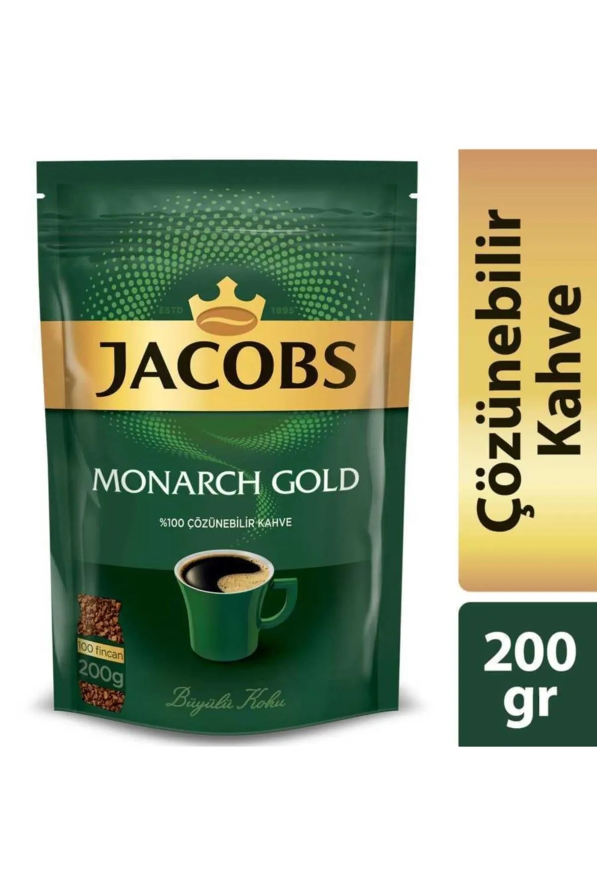 Jacobs Kahve Monarch Gold 200 Gr