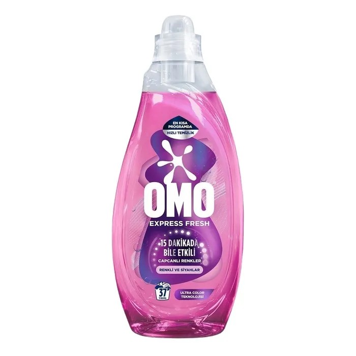 Omo Sıvı Çamaşır Deterjanı Kötü Koku Karşıtı Renkliler & Siyahlar 1480 Ml