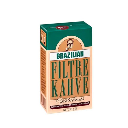Mehmet Efendi Brazilian Öğütülmüş Filtre Kahve 250 Gr