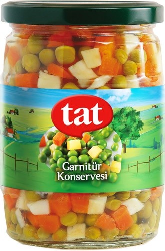 Tat Cam Konserve Garnitür 550 Gr