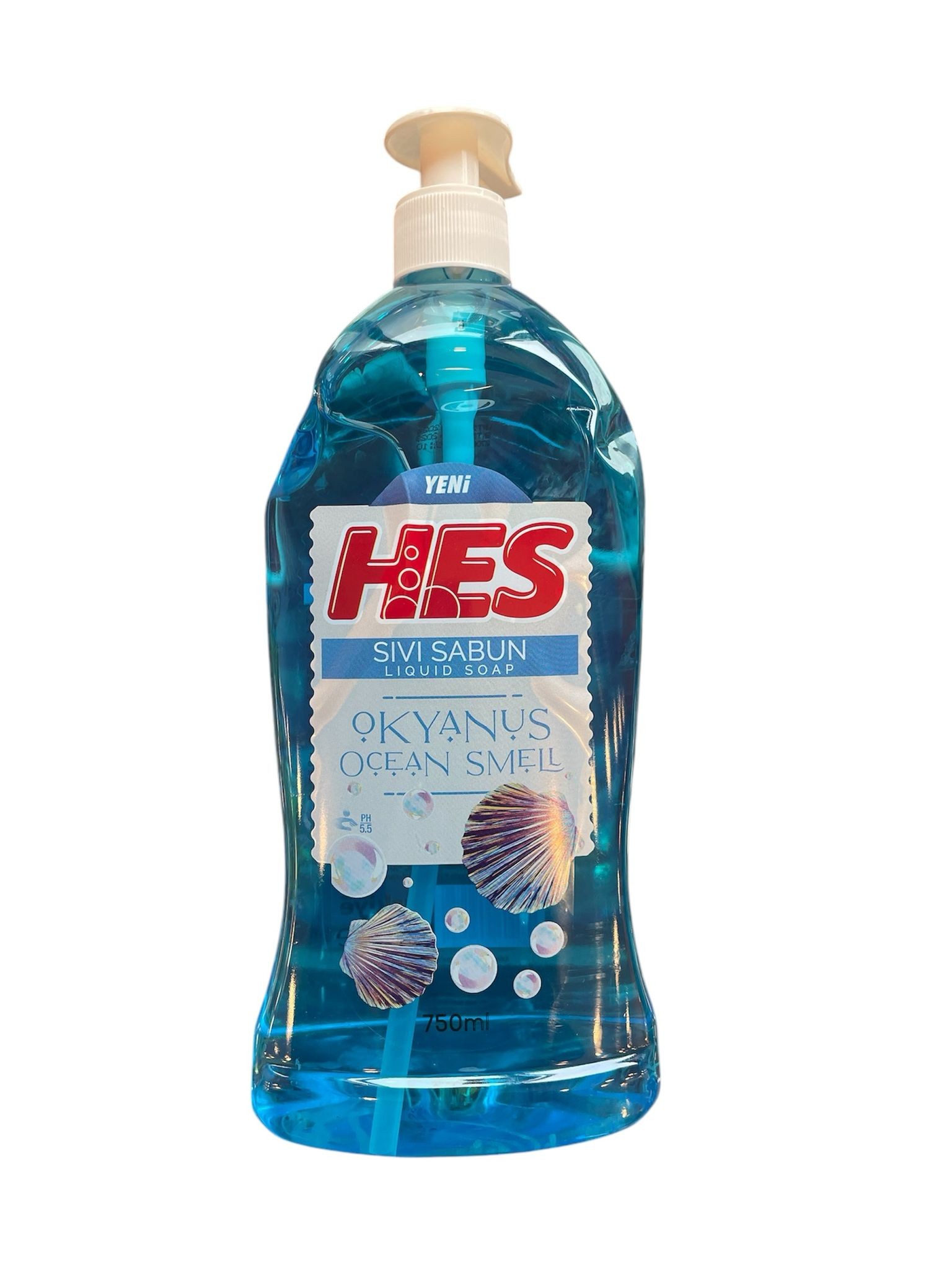 Hes Sıvı El Sabunu Okyanus 750 Ml