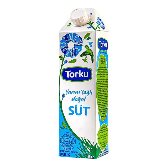 Torku Süt Yarım Yağlı 1 Lt