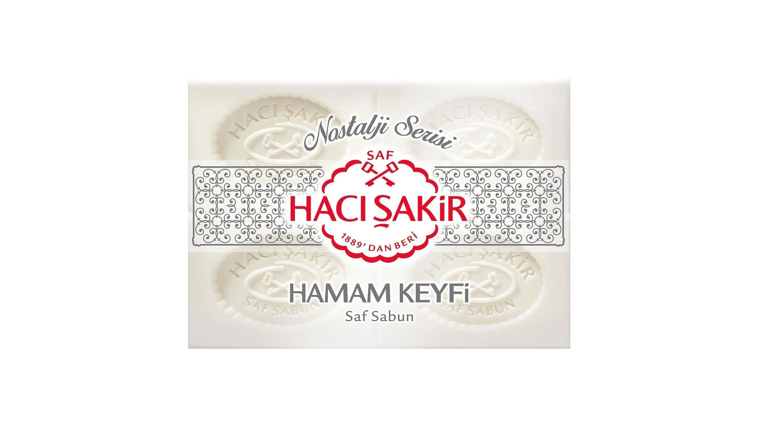Hacı Şakir Hamam Keyfi Katı Sabun 4x200 Gr