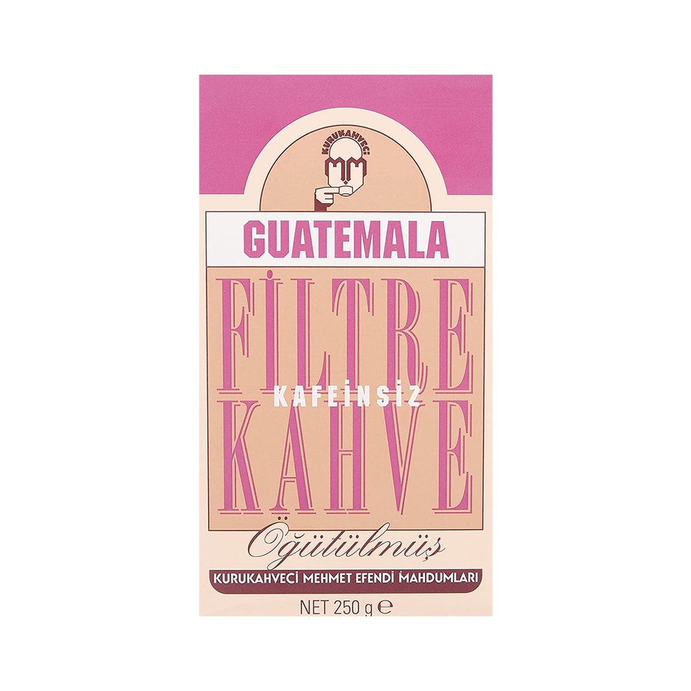 Mehmet Efendi Guatemala Kafeinsiz Filtre Kahve 250 Gr