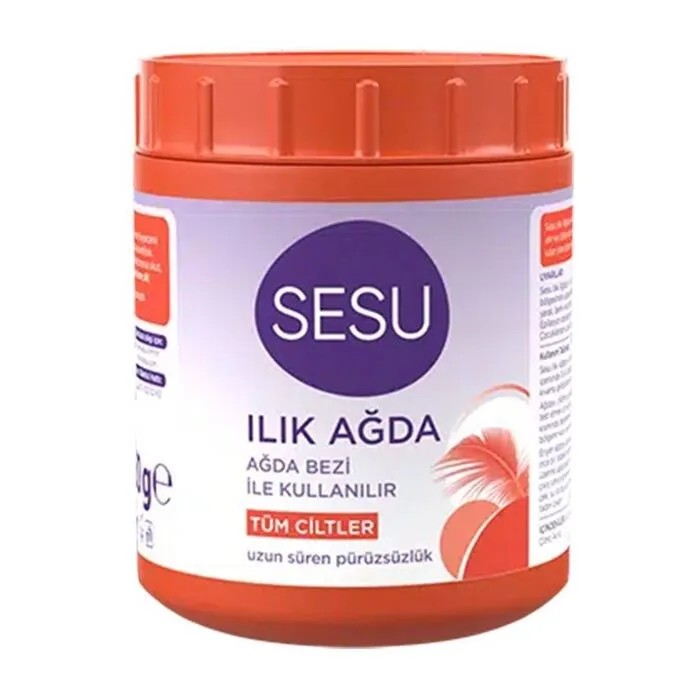 Sesu Ağda Ilık Tüm Ciltler Turuncu 250 Gr
