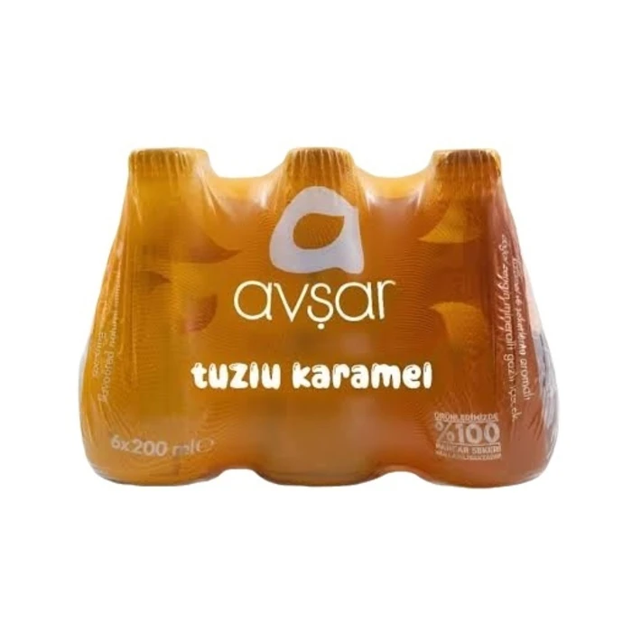 Avşar Tuzlu Karamel Aromalı Maden Suyu 6 x 200 Ml